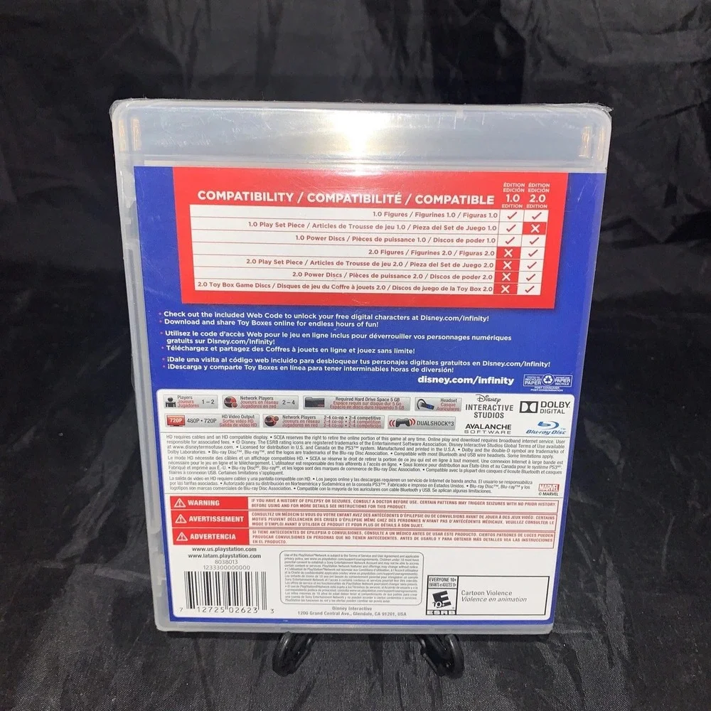 Disney Infinity 2.0 Edition Sony PlayStation 3 PS3 Video Game Disc Only